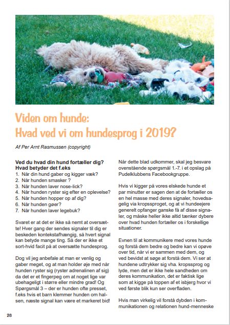 Statistisk Doven ~ side Hundesprog | hundefamilien.dk